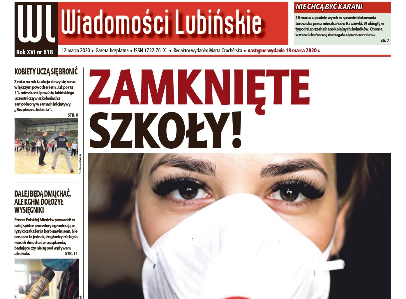 „Wiadomości Lubińskie” już jutro