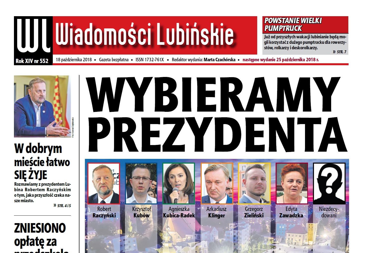 Wywiad z prezydentem i sondaż, czyli nowy numer „Wiadomości Lubińskich”