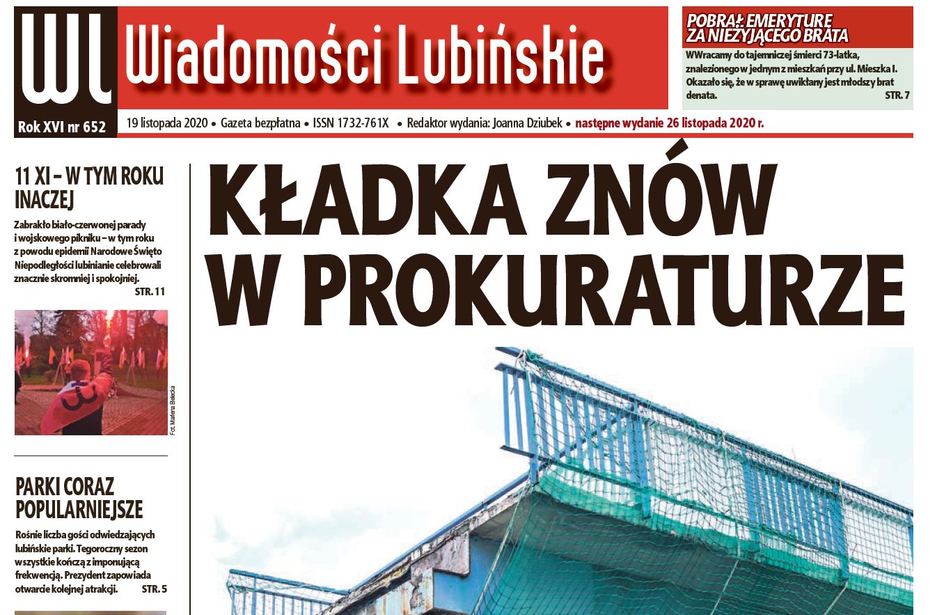 „Wiadomości Lubińskie” już w czwartek