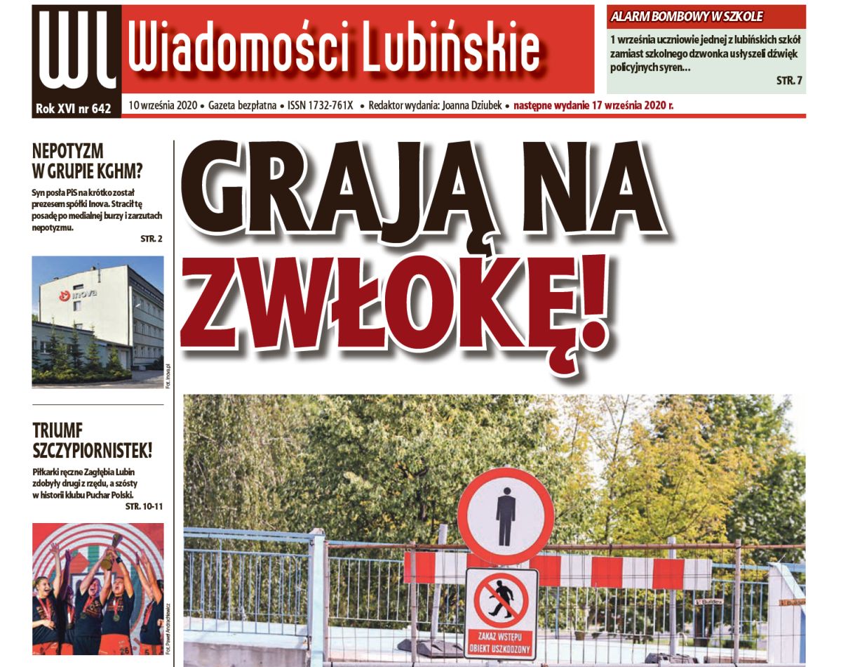 Nowe wydanie „Wiadomości Lubińskich” już jutro