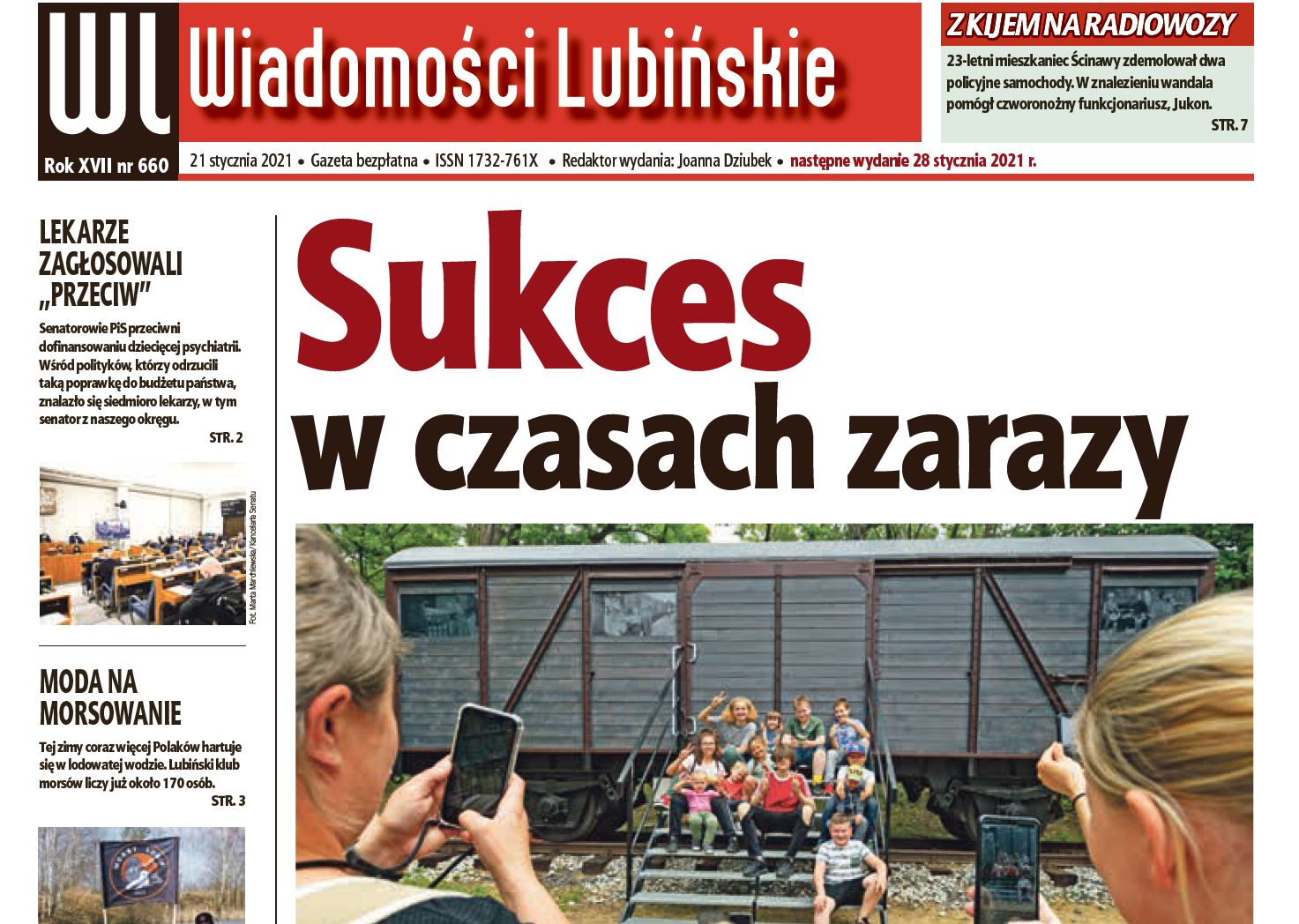 Nowe wydanie „Wiadomości Lubińskich” już jutro