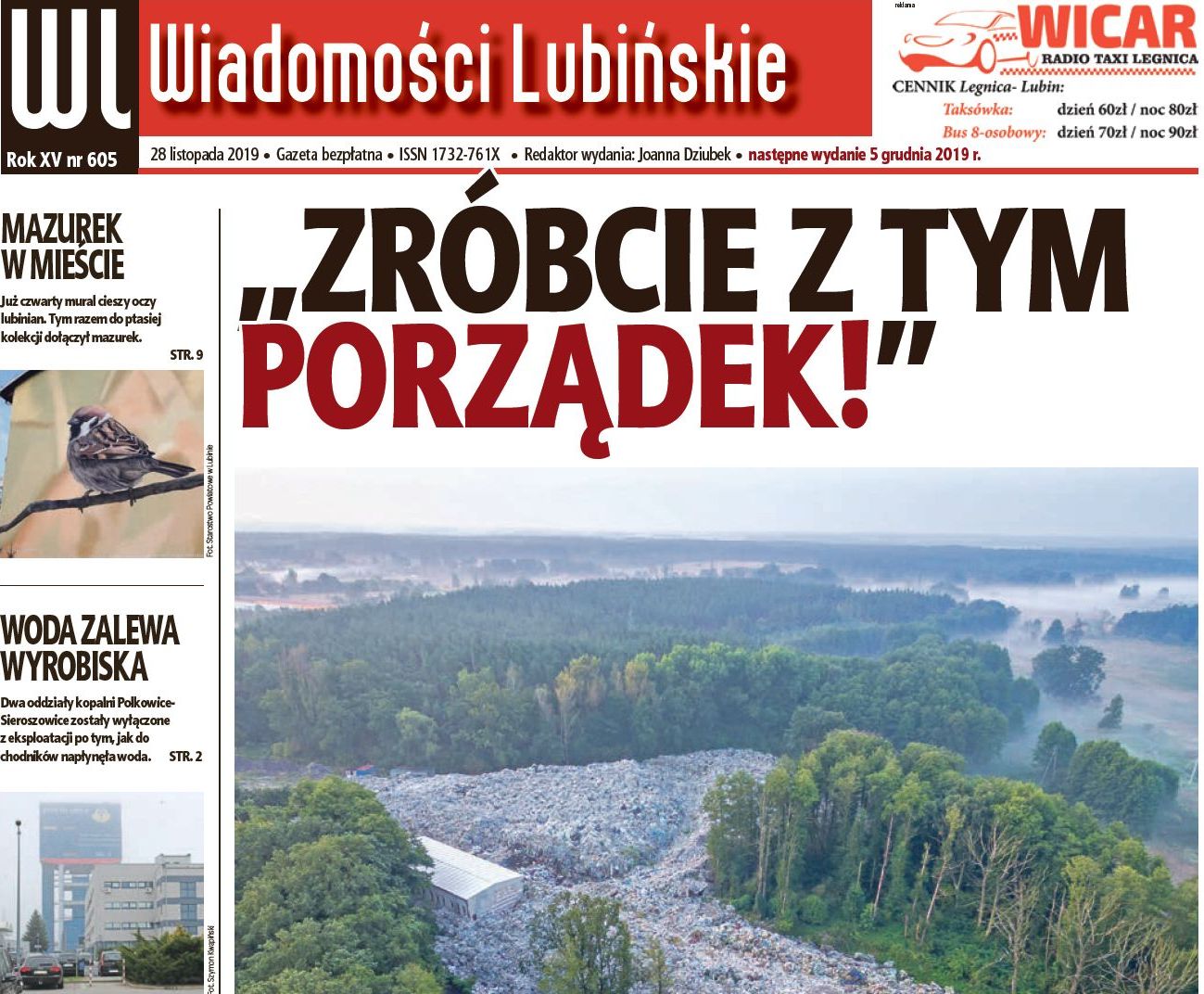 Kolejne wydanie „Wiadomości Lubińskich”