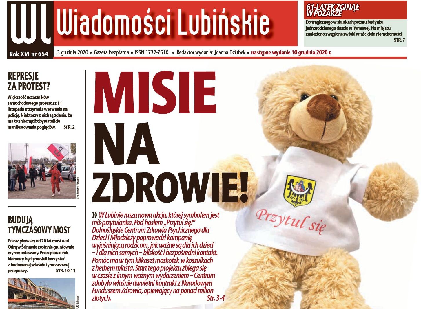 „Wiadomości Lubińskie” jak w każdy czwartek