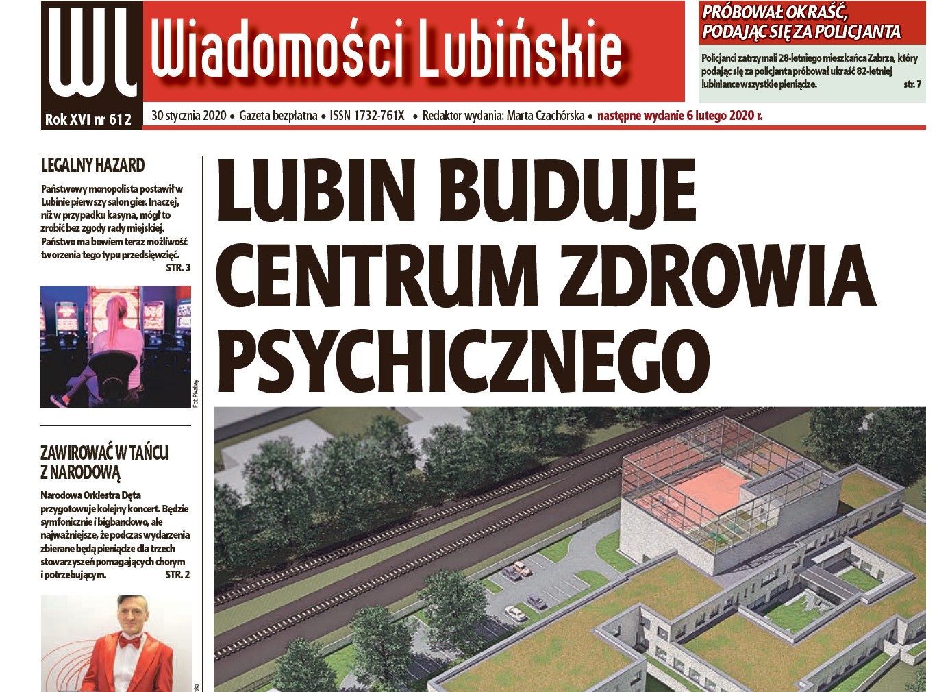 „Wiadomości Lubińskie” już w czwartek