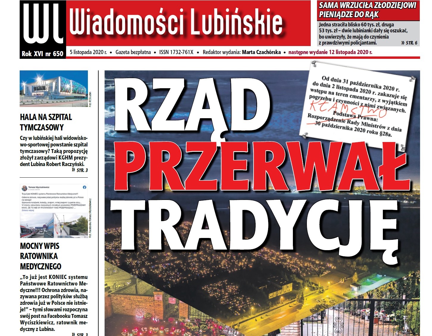 Już jutro nowy numer „Wiadomości Lubińskich”