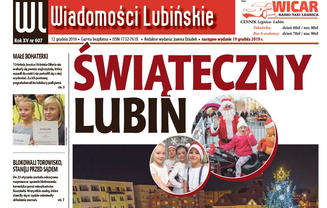 „Wiadomości Lubińskie” już w czwartek