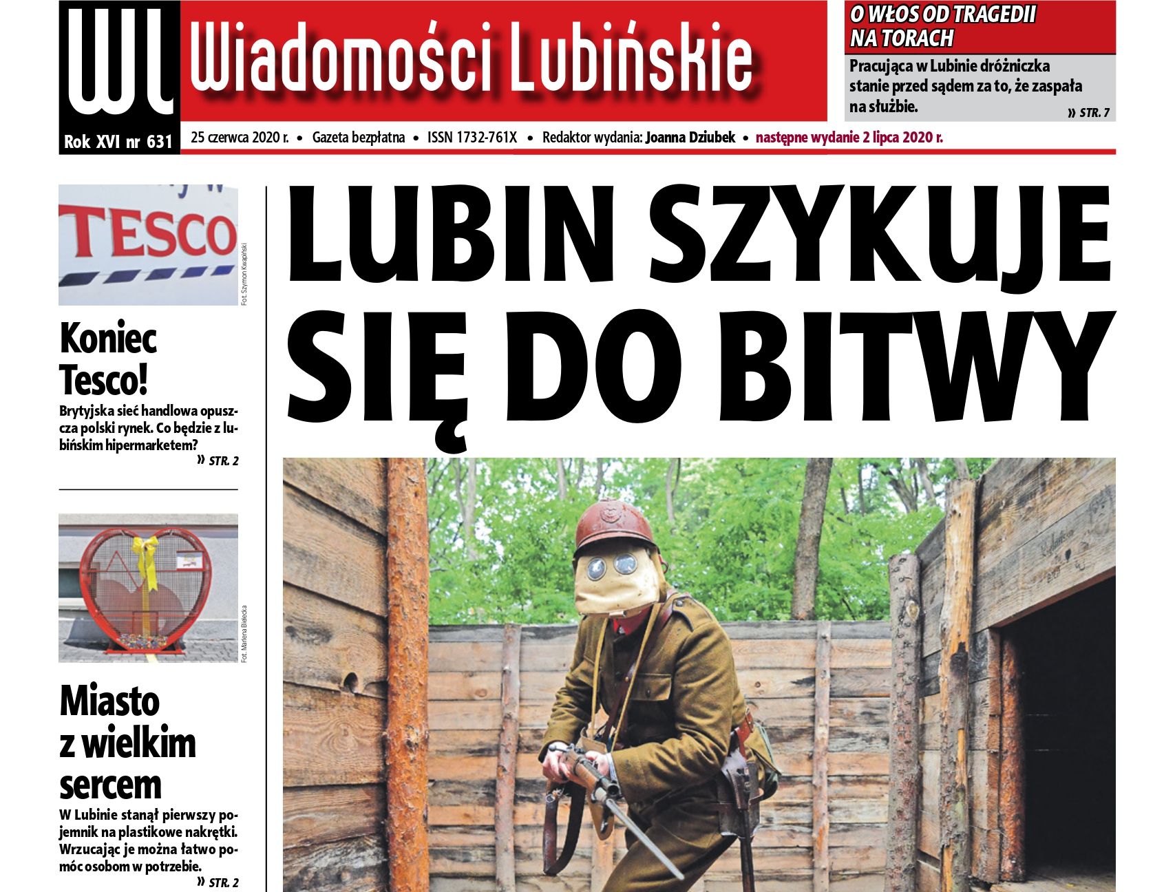 Nowe „Wiadomości Lubińskie” już jutro