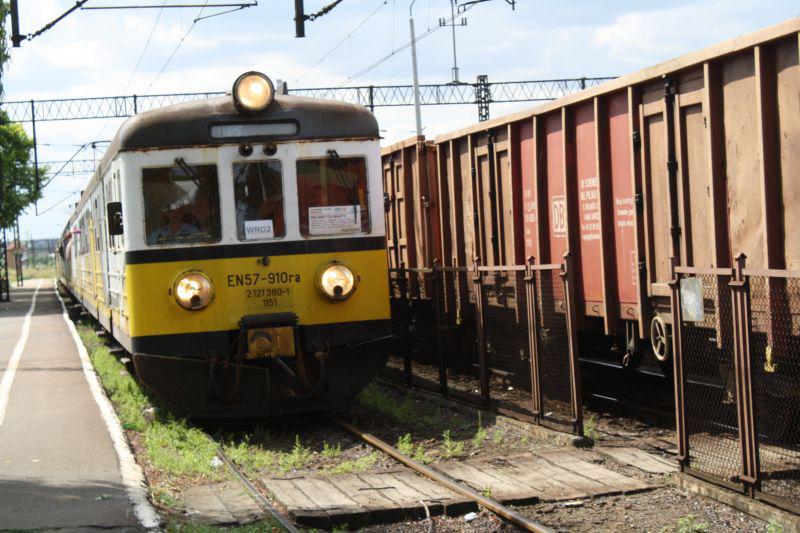 Pociągiem z Lubina na Woodstock