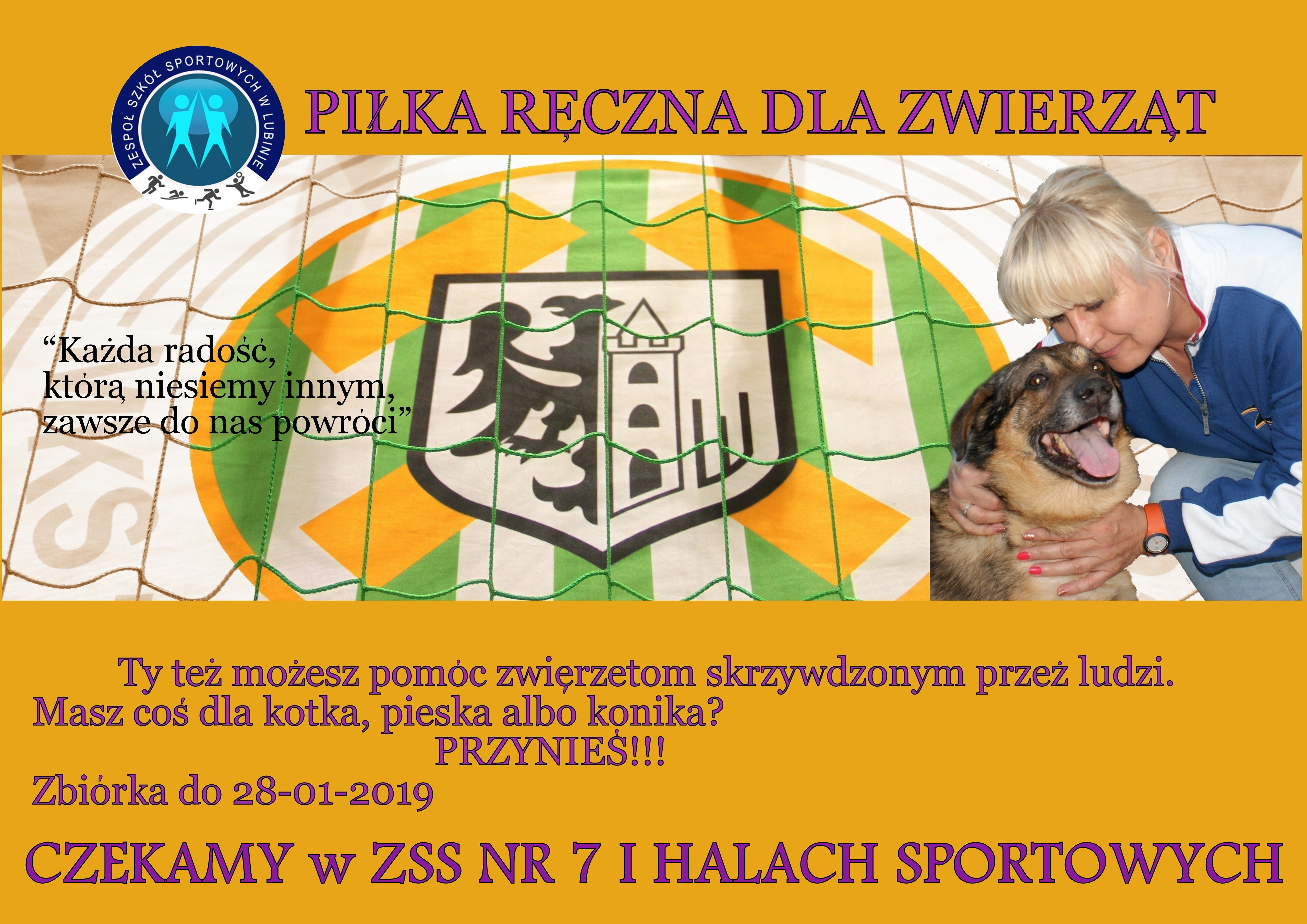 Piłka ręczna dla zwierząt