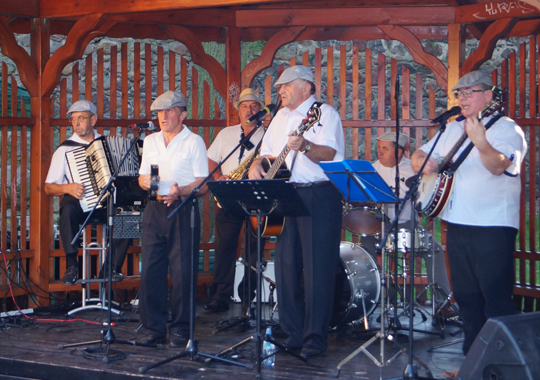 Kolejny koncert w parkowej altanie