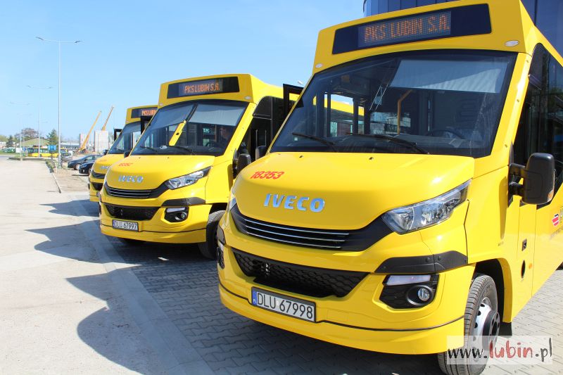 Nowe klimatyzowane autobusy wożą lubinian