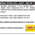 autobusy rozkład 113