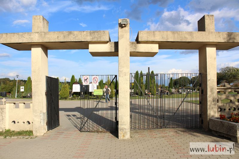 Zmiany na lubińskim cmentarzu