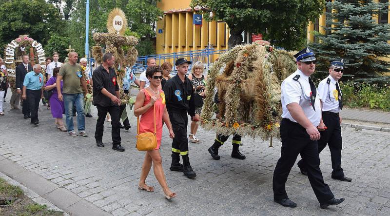 Powiatowe dożynki w Ścinawie