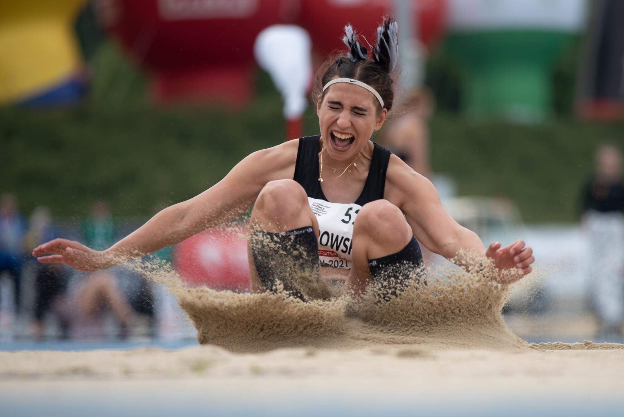 Emilia Wawrowska na Mistrzostwach Polski Juniorów