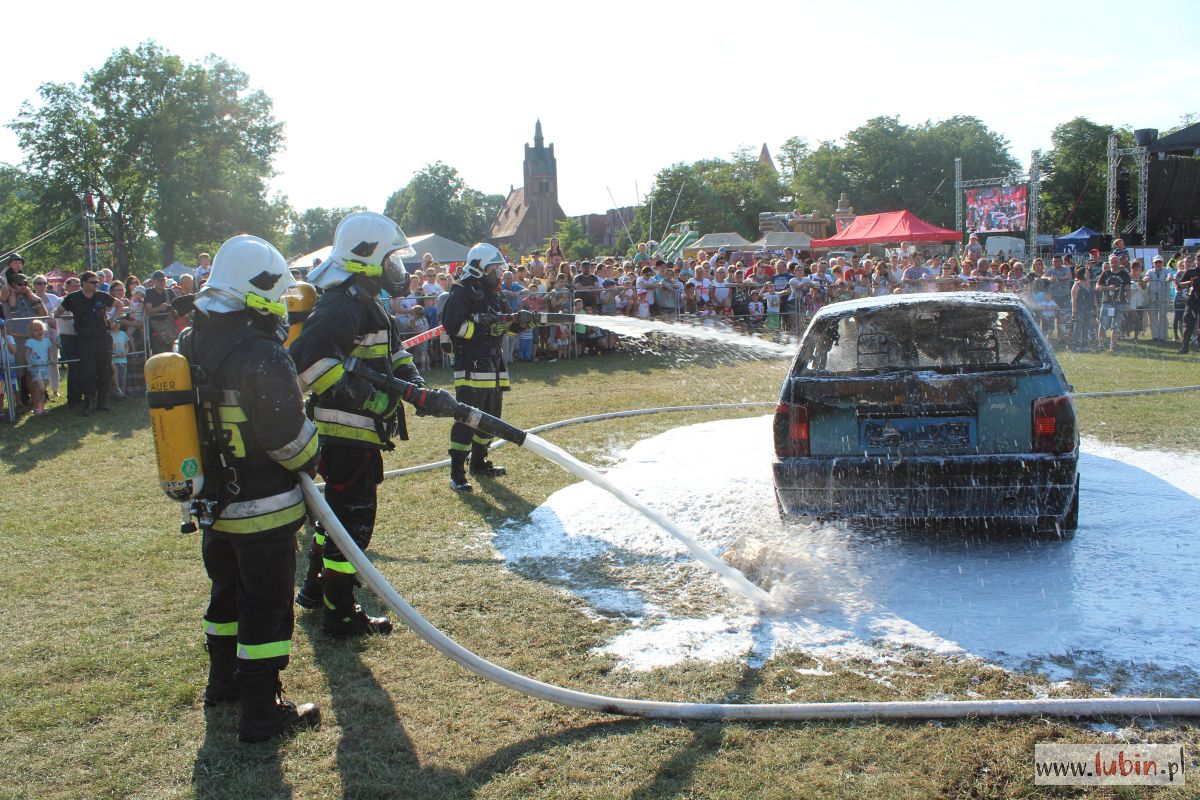 Strażacka impreza znowu na lubińskich błoniach