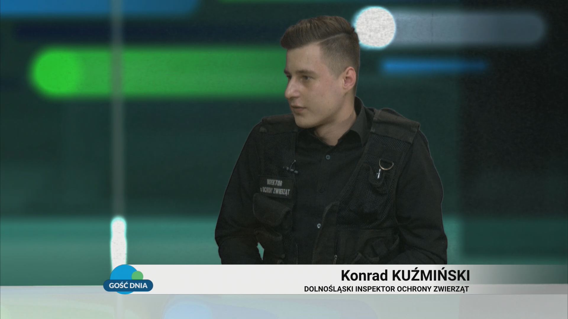 Gość Dnia – Konrad Kuźmiński ( Dolnośląski Inspektor Ochrony Zwierząt )