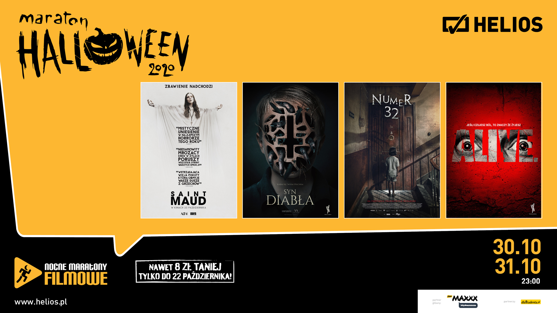 Maraton filmowy Halloween