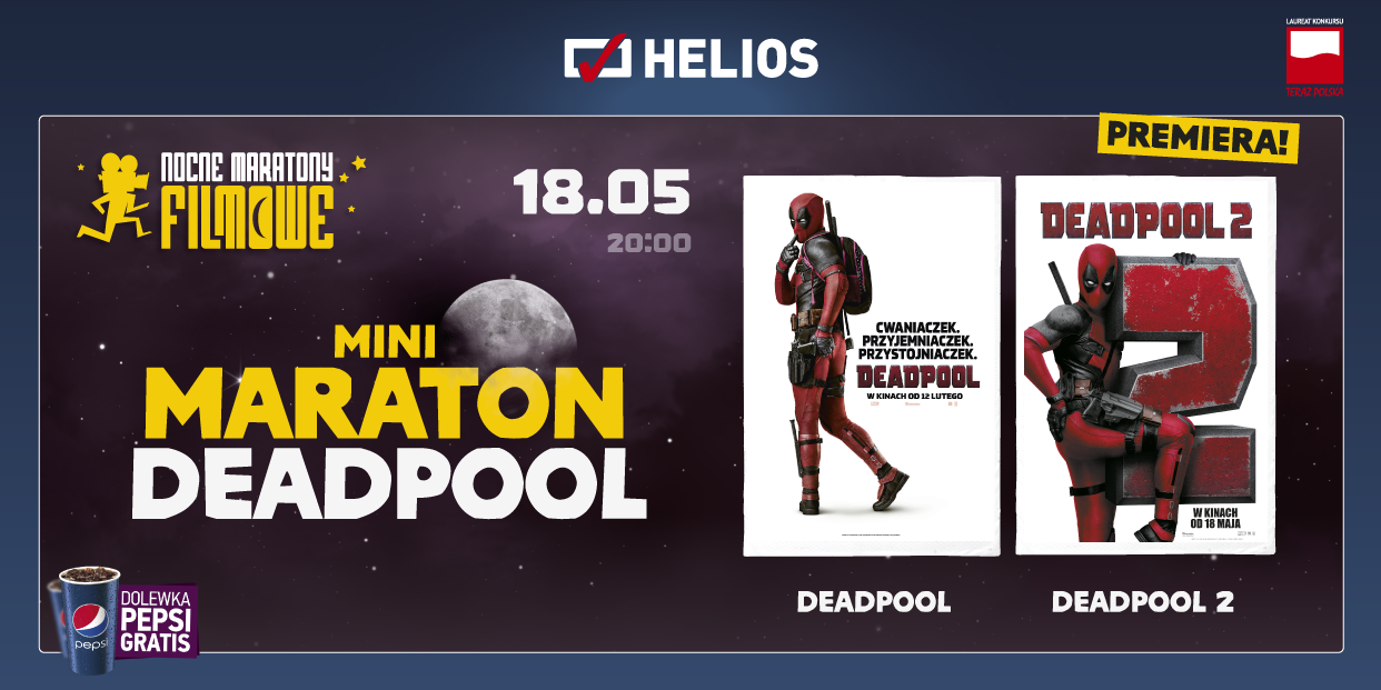 Maraton filmowy z Deadpoolem