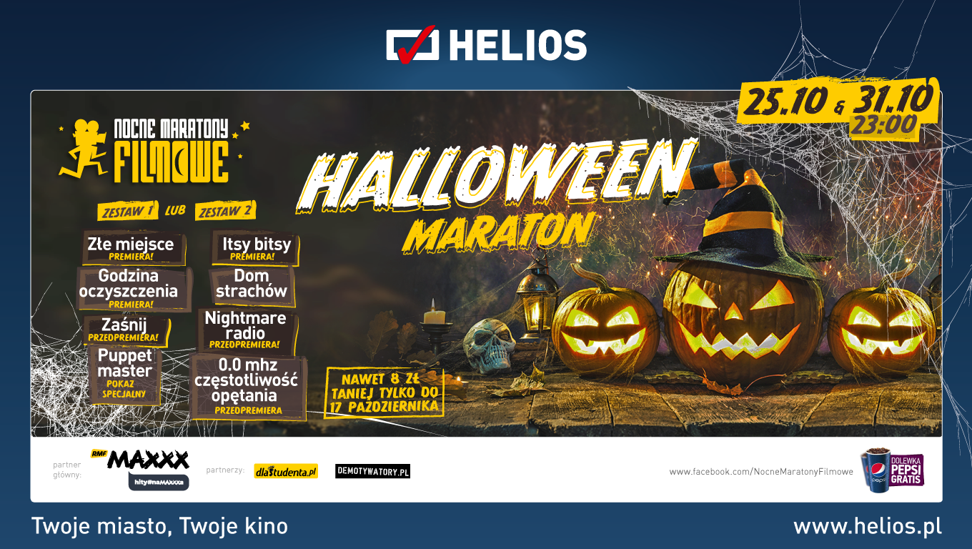 Halloween Maraton, czyli dwie noce z horrorami