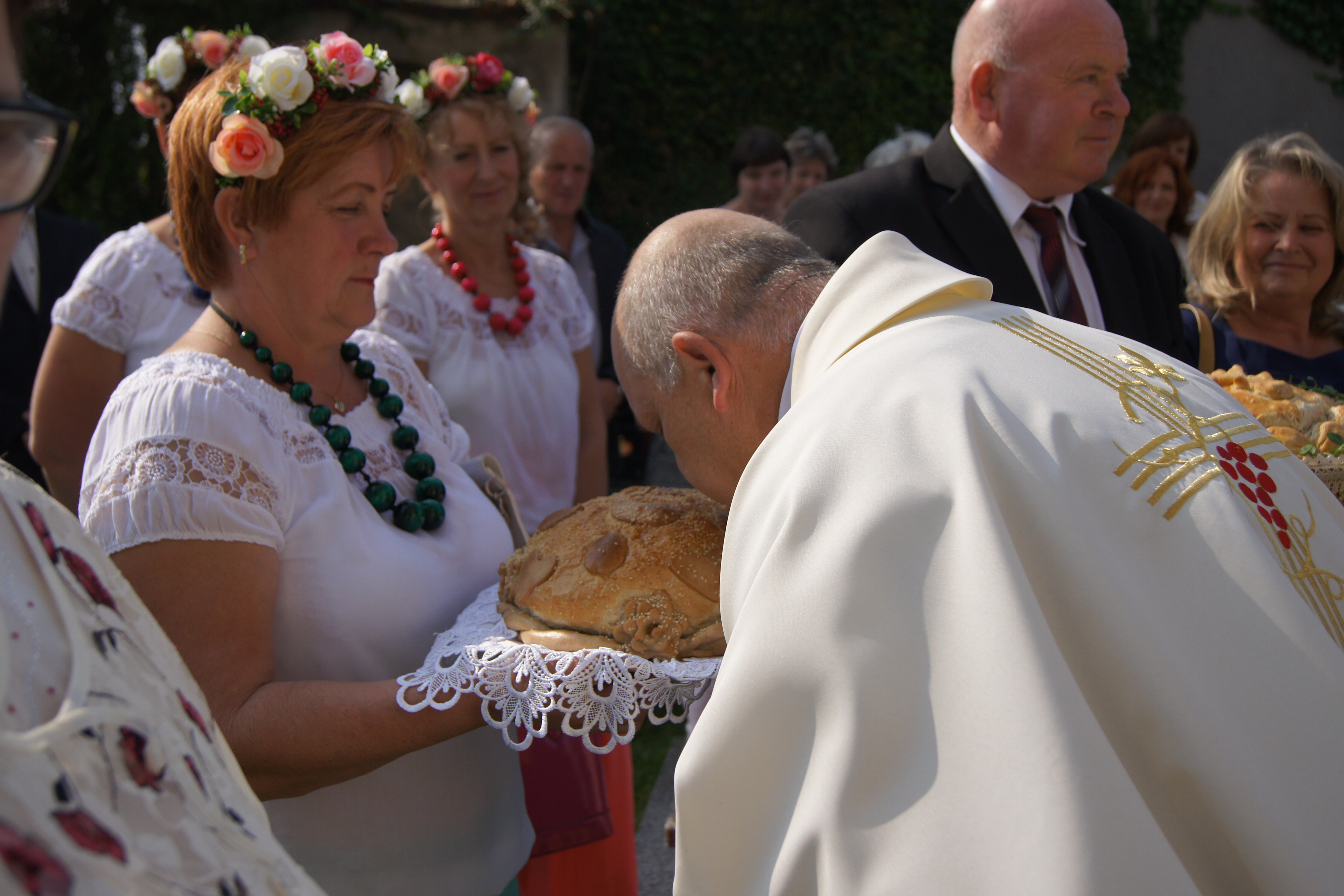 Święto dożynkowe w Przychowej