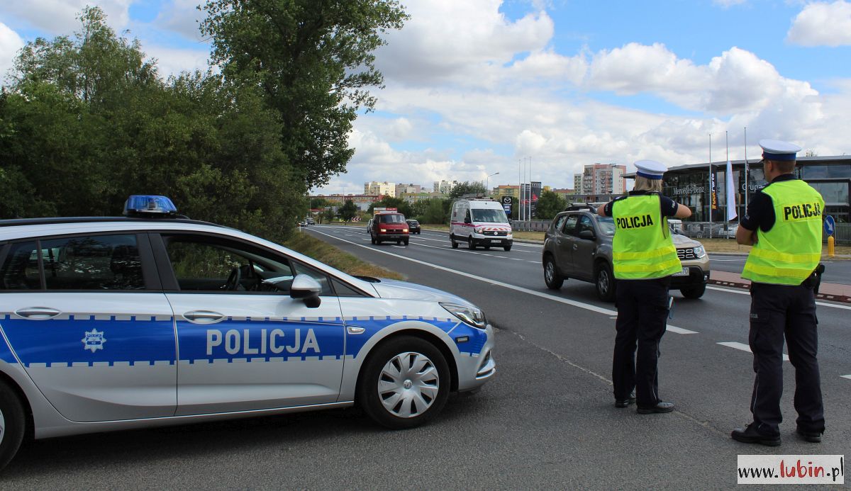 Trwają kontrole prędkości na drogach powiatu lubińskiego