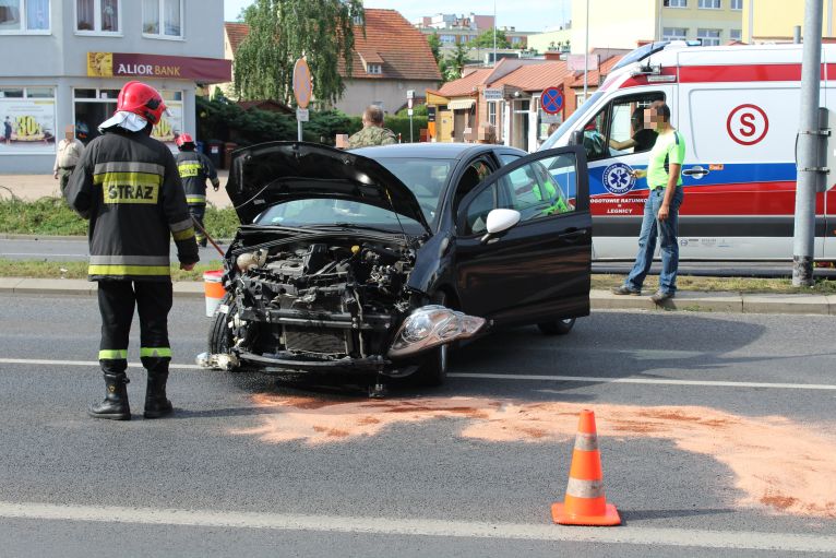 Czołówka przy galerii handlowej