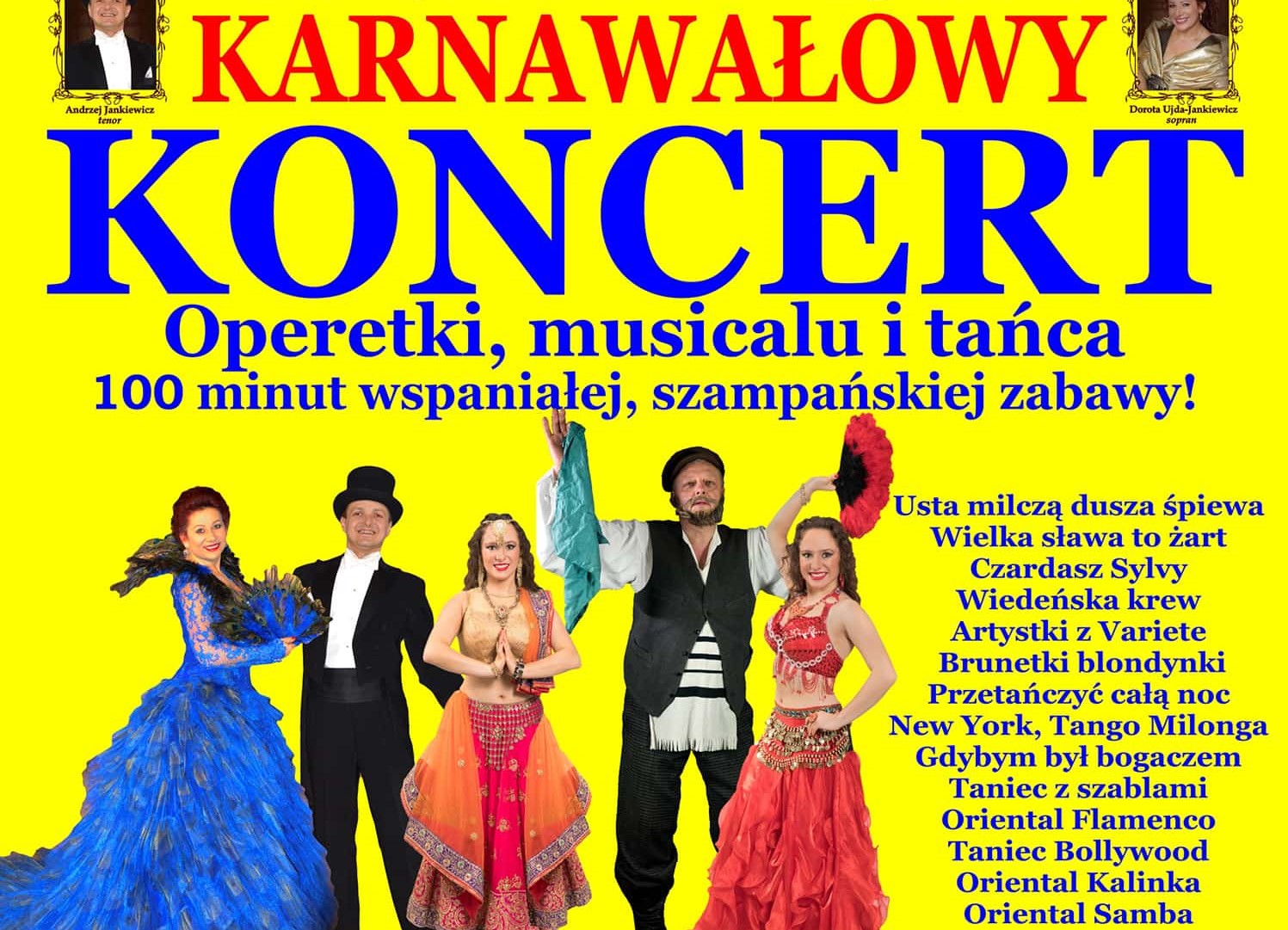 Operetka, musical i taniec, czyli karnawałowy koncert w Muzie