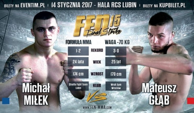 Miłek nie zawalczy na FEN?