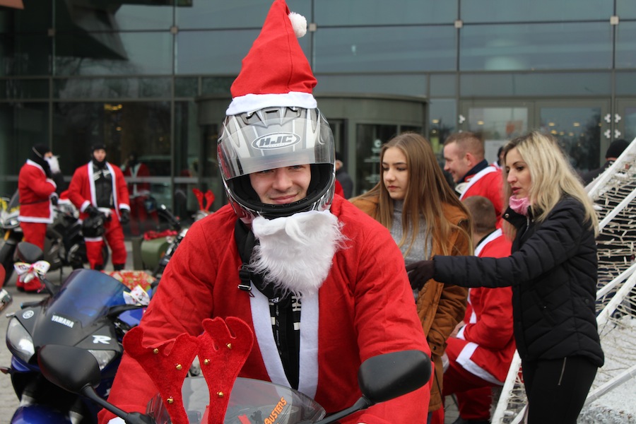 Mikołaje na motocyklach znowu w Lubinie