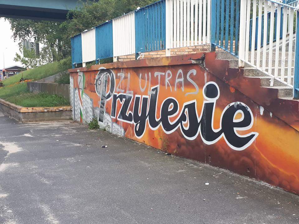 Zniszczyli mural Zagłębia