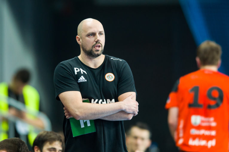 2016.02.20 Lubin Pilka reczna  PGNiG Superliga Mezczyzn sezon 2015/2016 MKS Zaglebie Lubin - SPR Stal Mielec N/Z Pawel Noch (Trener, Head Coach) Foto Pawel Andrachiewicz / Foto Andrus