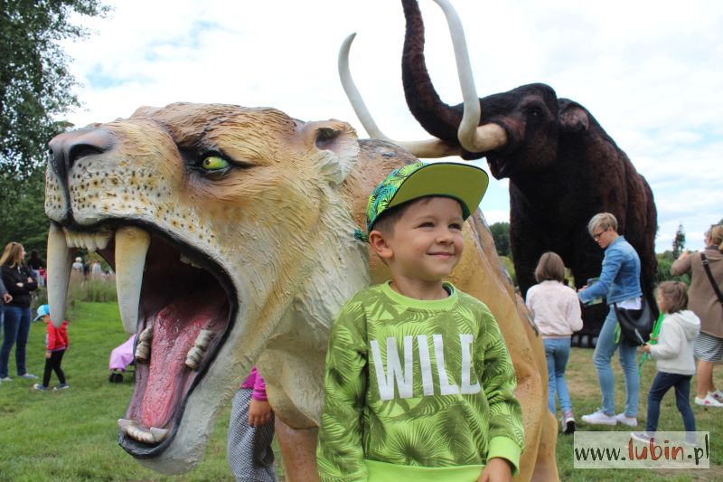 Włochaty mamut i wielkie kły tygrysa