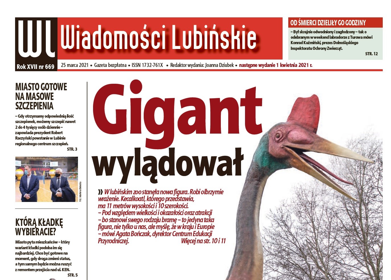 „Wiadomości Lubińskie” już jutro