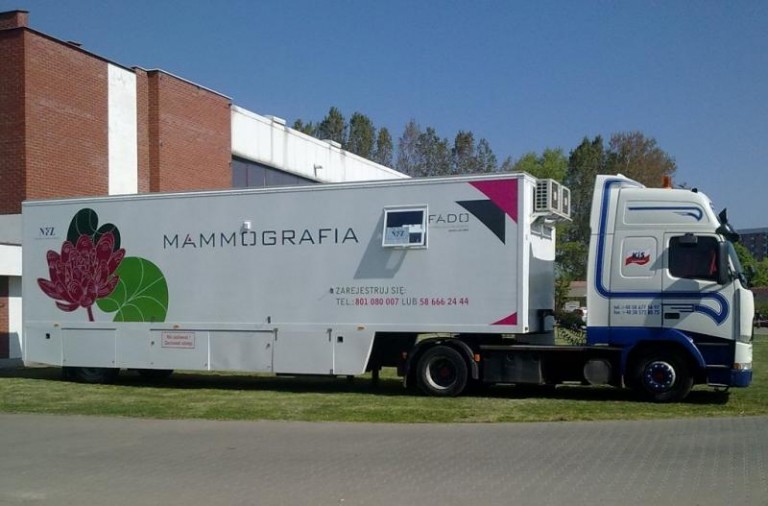 Bezpłatna mammografia dla pań 50+