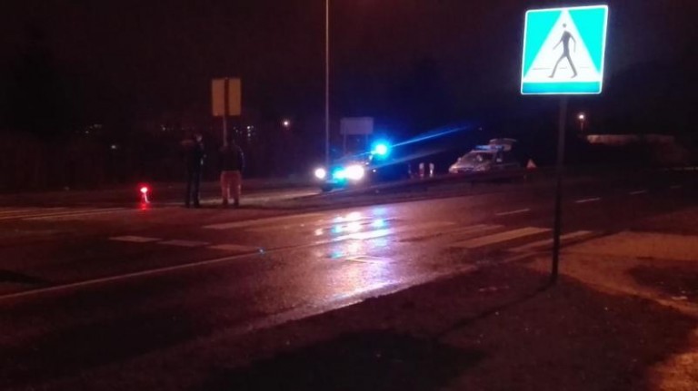 Potrącenie na Legnickiej