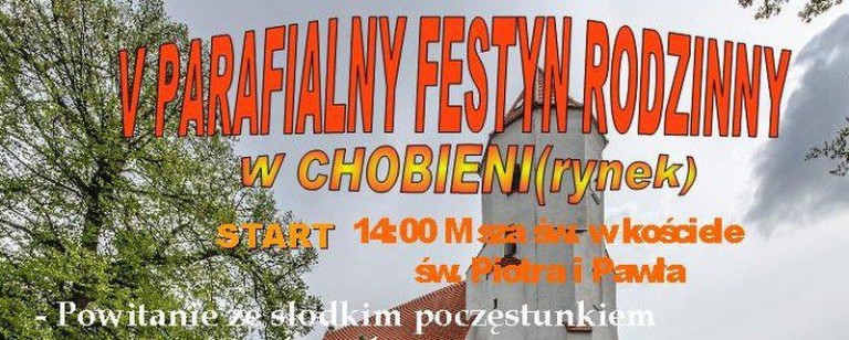 Festyn w Chobieni
