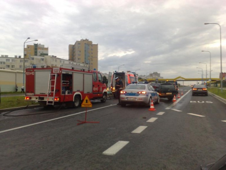 Kierowca BMW nie żyje! (FOTO)