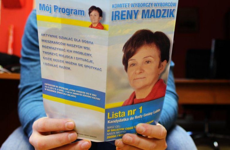 Kandyduje w miejsce męża