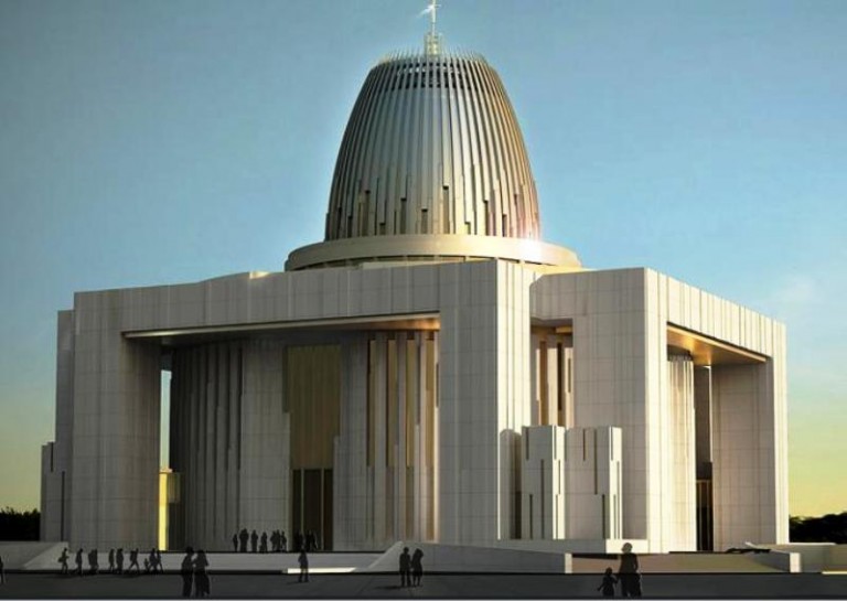 Miedzią obłożyli świątynię