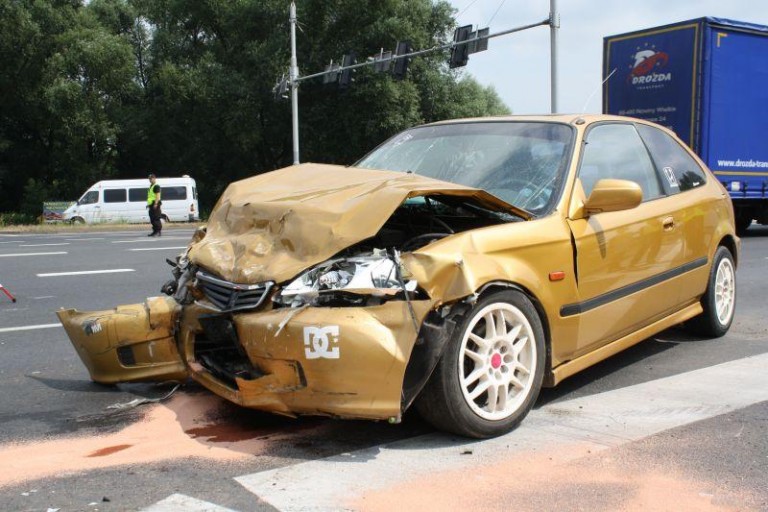 K3 przejezdna po wypadku