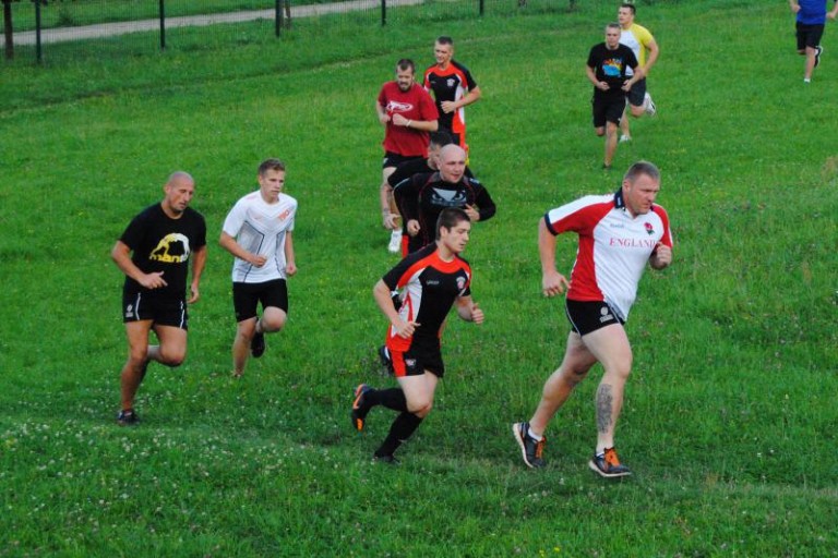 50 osób pobiegnie z rugbystami