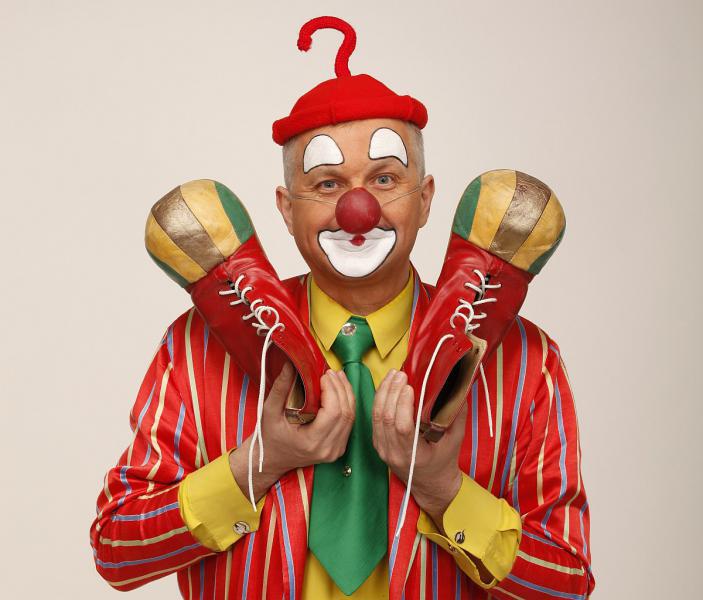Clown Feliks w Muzie