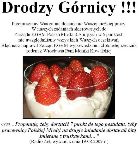 Rzeczniczka KGHM straciła stanowisko