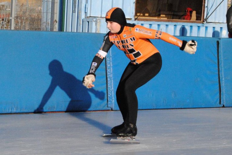 Łyżwiarska rywalizacja w Lubinie