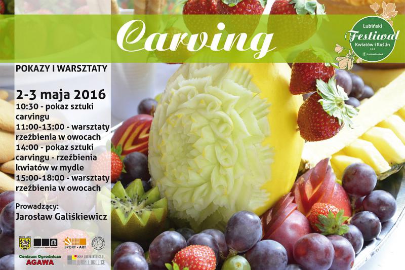 Carving pierwszy raz na lubińskim festiwalu