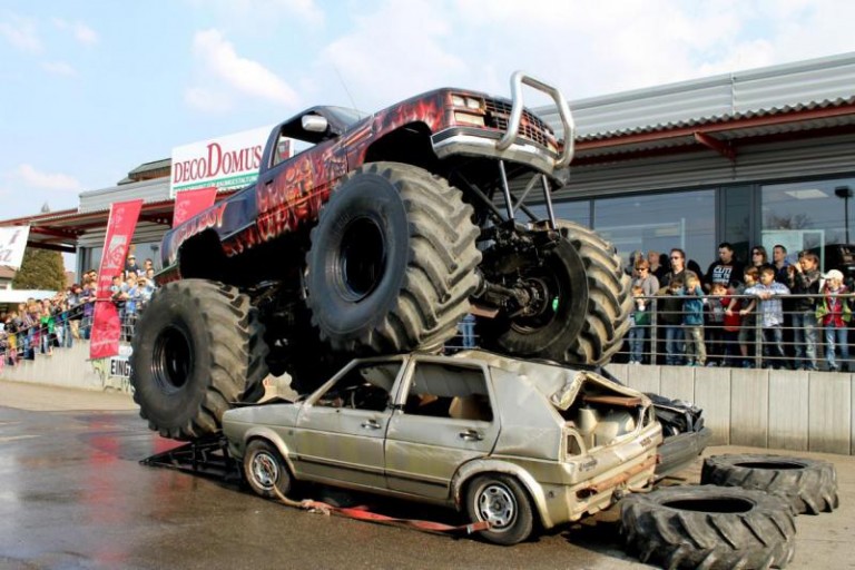 Monster Truck Show w Lubinie