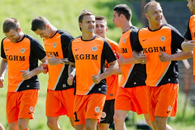 Pierwszy trening za nimi