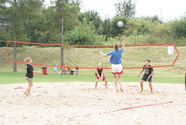 Grali na plaży