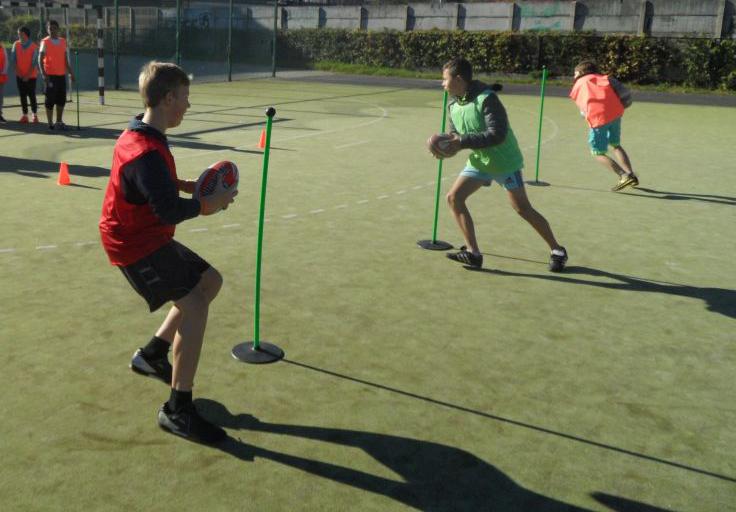 Dzieci poznawały tajniki rugby